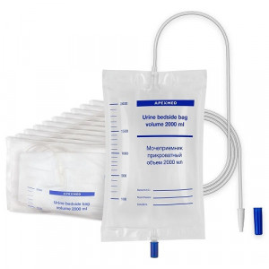 Мочеприемник прикроватный 2л Мочеприемник прикроватный 2л