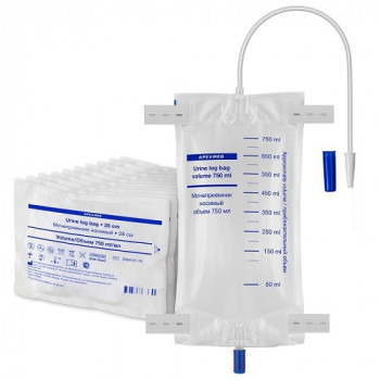 Мочеприемник стерильный ножной Vogt Medical 750мл Мочеприемник стерильный ножной Vogt Medical 750мл