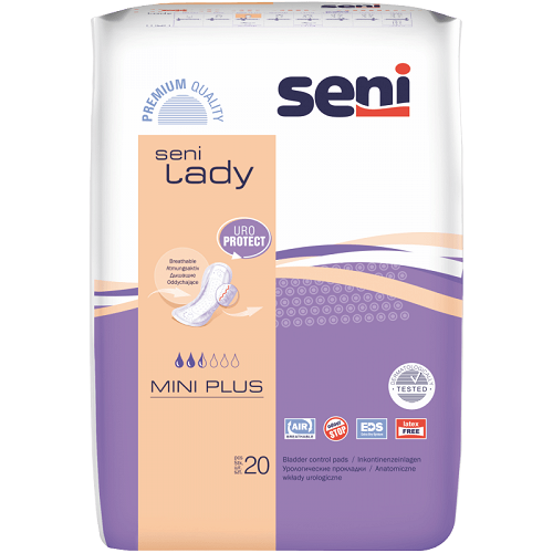 Прокладки урологические Seni Lady Mini Plus №20 Прокладки урологические Seni Lady Mini Plus №20