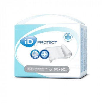 Пеленки iD protekt EXPERT впитыв. 60х90см №30