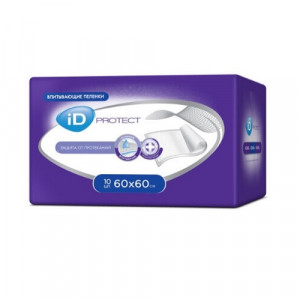 Пеленки iD protekt впитыв. 60х60см №10