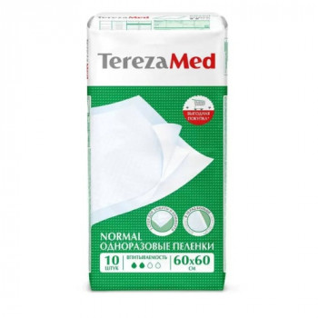 Пеленки впитыв. TEREZAMED NORMAL 60х60см №10 Пеленки впитыв. TEREZAMED NORMAL 60х60см №10