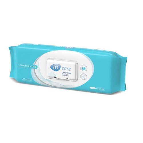 Салфетки влажные очищающие ID Care №64 Салфетки влажные очищающие ID Care №64