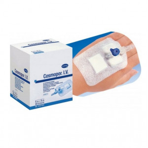 Повязка д/фикс.катетера  COSMOPOR IV стер. 6х8см