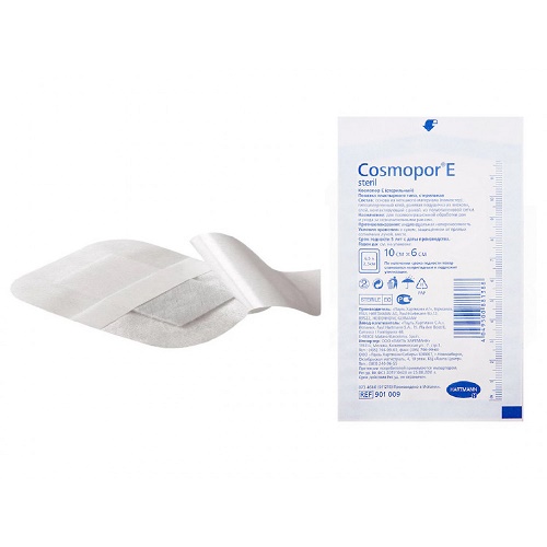 Повязка послеопер. COSMOPOR E стер. 10х6см Повязка послеопер. COSMOPOR E стер. 10х6см