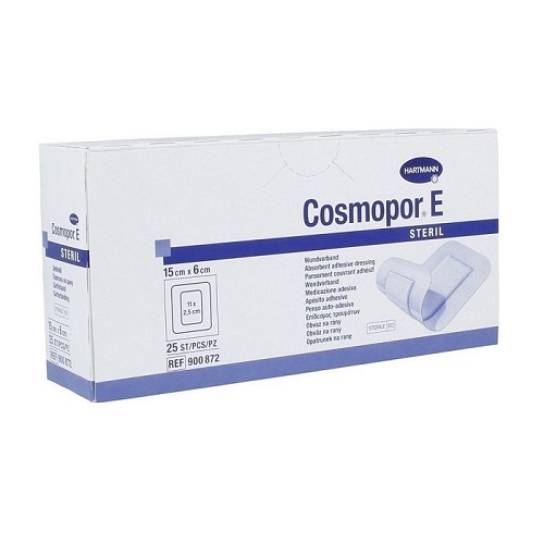 Повязка послеопер. COSMOPOR E стер. 15х6см Повязка послеопер. COSMOPOR E стер. 15х6см