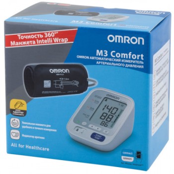 Тонометр OMRON М3 Comfort (HEM-7134-ALRU) с адаптером