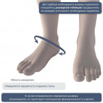 Бандаж на голеностопный сустав Ttoman AS-N03 р.M Бандаж на голеностопный сустав Ttoman AS-N03 р.M