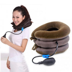 Подушка воротник надувной шейный "Релаксатор" (25*24), F 9010