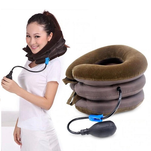 Подушка воротник надувной шейный "Релаксатор" (25*24), F 9010 Подушка воротник надувной шейный "Релаксатор" (25*24), F 9010