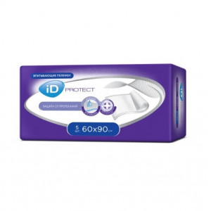 Пеленки iD protekt впитыв. 60х90см №5 Пеленки iD protekt впитыв. 60х90см №5