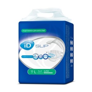 Подгузники для взрослых ID Slip super, р. L №10