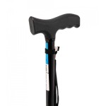 Трость опорная Standart с насадкой Ice tip (черный)