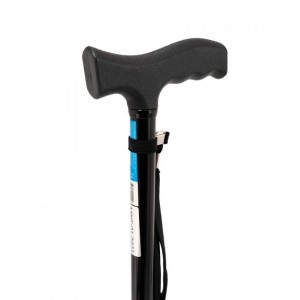 Трость опорная Standart с насадкой Ice tip (черный)