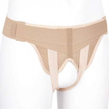 Бандаж ГПП-443Н (р.XL бежевый) с 2-мя пелотами