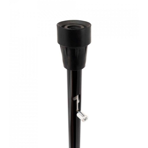 Трость опорная Standart с насадкой Ice tip (черный)