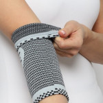 Бандаж для локтевого сустава У-822 №2 серый Бандаж для локтевого сустава У-822 №2 серый