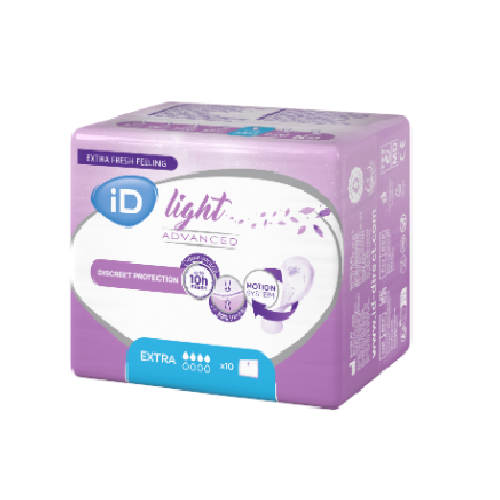 Прокладки урологические ID Light Advanced extra №10 Прокладки урологические ID Light Advanced extra №10