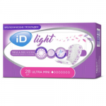Прокладки урологические ID Light Advanced ultra mini №28 Прокладки урологические ID Light Advanced ultra mini №28