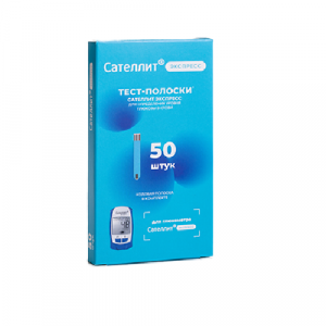 Тест-полоски Сателлит Экспресс ПКГ-03 №25 Тест-полоски Сателлит Экспресс ПКГ-03 №25