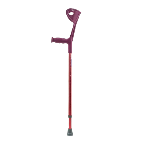 Костыль локтевой "Евростиль" (бургунди) 10079/R Костыль локтевой "Евростиль" (бургунди) 10079/R
