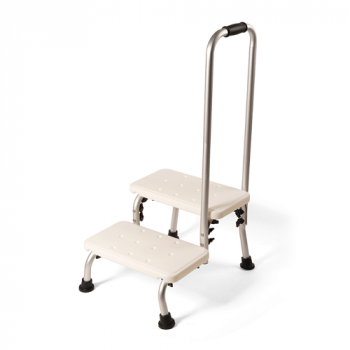 Ступенька впомогательная двухуровневая с ручкой 10223