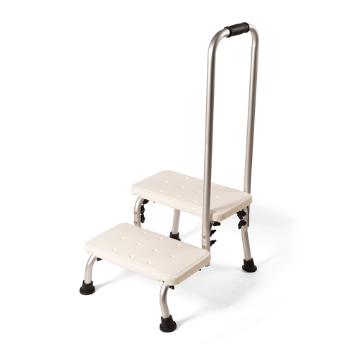 Ступенька впомогательная двухуровневая с ручкой 10223 Ступенька впомогательная двухуровневая с ручкой 10223