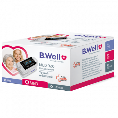 Пульсоксиметр B.Well MED-320 Пульсоксиметр B.Well MED-320