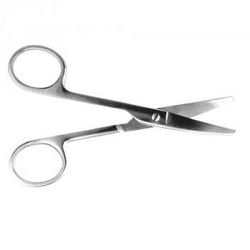 Ножницы тупоконечные вертикально-изогнутые 100 мм н-22п Ножницы тупоконечные вертикально-изогнутые 100 мм н-22п