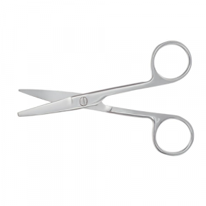 Ножницы с одним острым концом изогнутые 140мм (Н-3-2П)