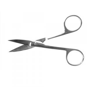 Ножницы с двумя острыми концами изогнутые 140мм (Н-3-2П)