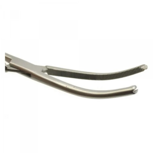 Зажим кровоост. зубчат. изогнутый, №3 (з-31-1п) Зажим кровоост. зубчат. изогнутый, №3 (з-31-1п)