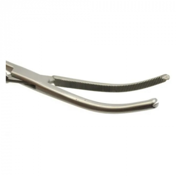 Зажим кровоост. зубчат. изогнутый, №3 (з-31-1п) Зажим кровоост. зубчат. изогнутый, №3 (з-31-1п)