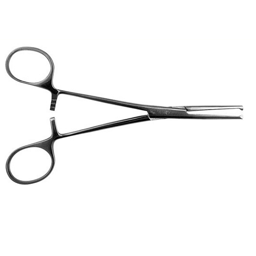 Зажим кровоост. 1*2 зуб., прямой №2, 160мм, (3-5П) Зажим кровоост. 1*2 зуб., прямой №2, 160мм, (3-5П)