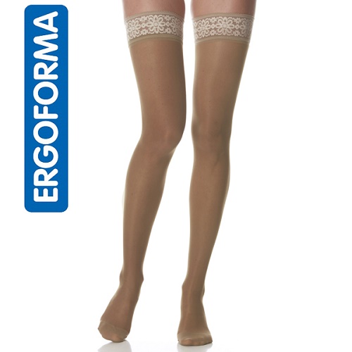 Чулки антиварикозные 18-22 мм рт.ст (телесный) №5, арт.211