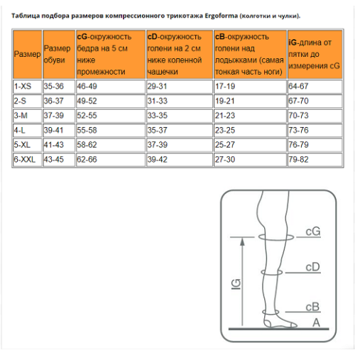 Чулки антиварикозные 18-22 мм рт.ст (телесный) №5, арт.211