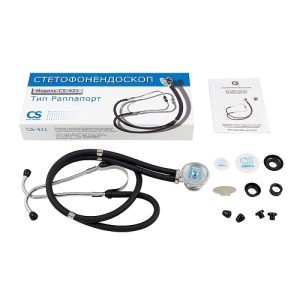 Стетофонендоскоп CS-421 Раппапорт черный