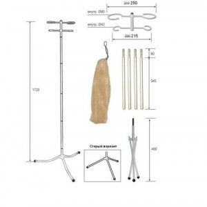 Стойка (штатив) для вливаний М 192-02 Стойка (штатив) для вливаний М 192-02